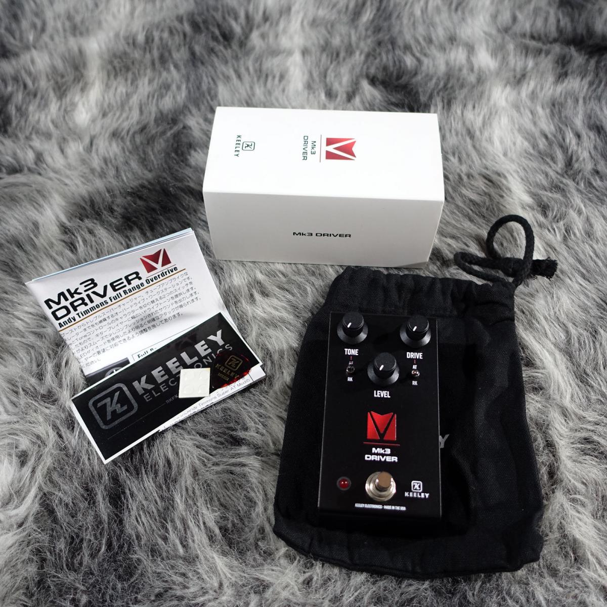 Mk3 Driver Andy Timmons Full Range Overdrive Keeley ギター用