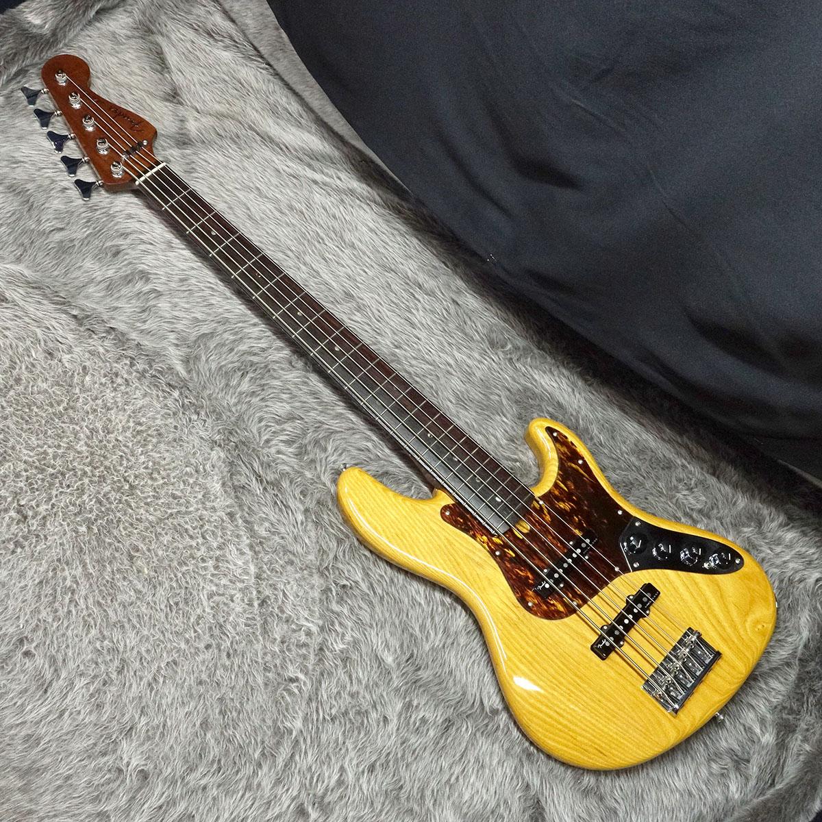 Deluxe Jazz Bass V Kazuki Arai RW Vintage Natural Fender