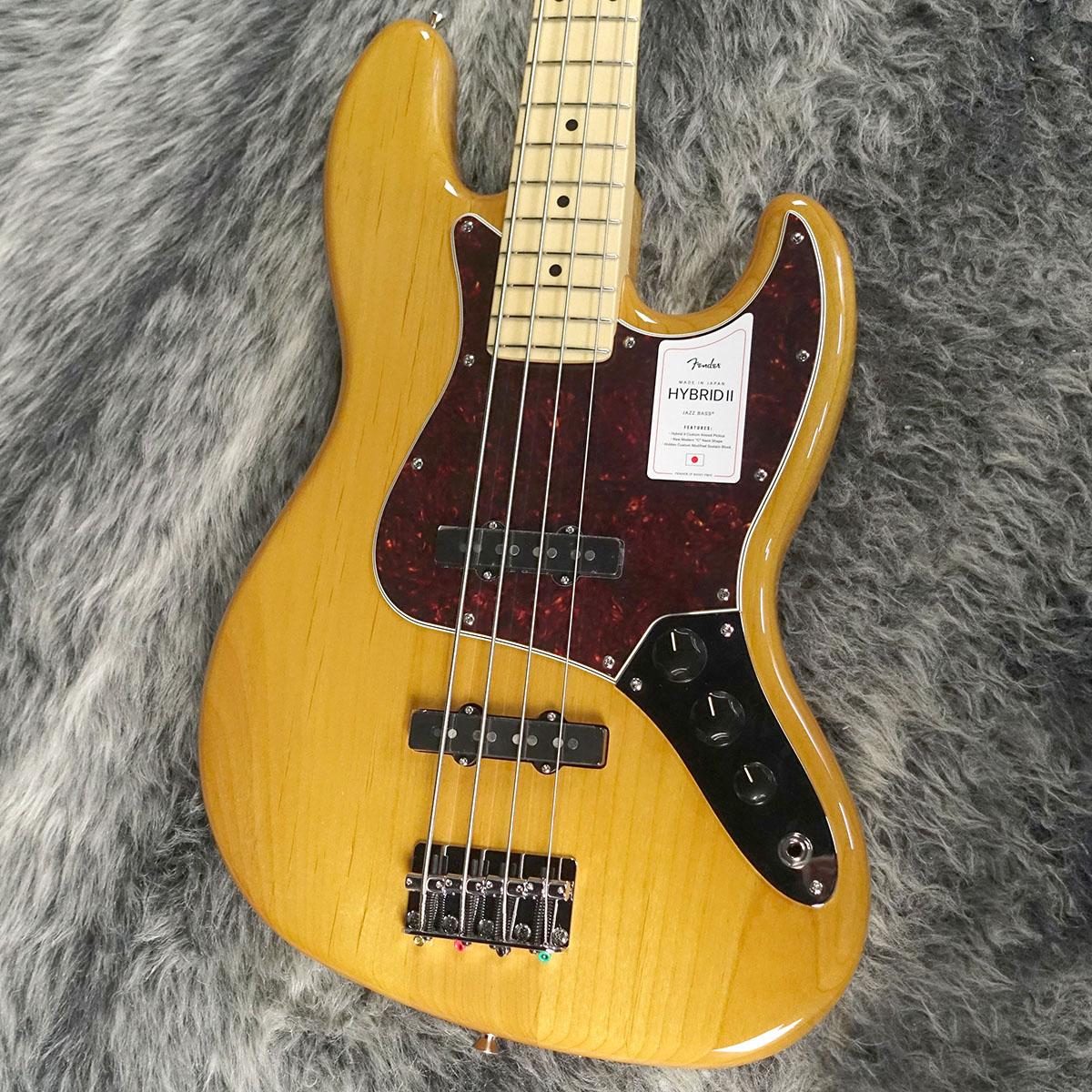 Made in Japan Hybrid II Jazz Bass Maple Fingerboard Vintage