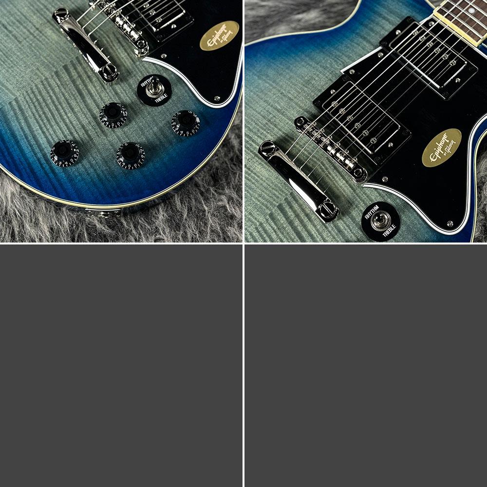Inspired by Gibson Les Paul Special Double Cut Figured Ocean Water