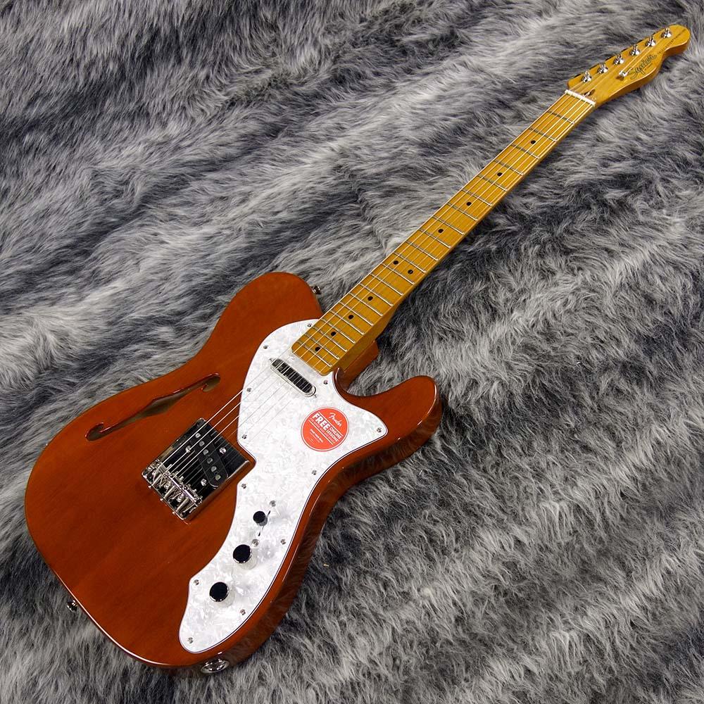 マ*ン様 テレキャスタータイプ エレキギター ナチュラル Classic Vibe 60sTelecaster Thinline Natural Squier エレクトリック