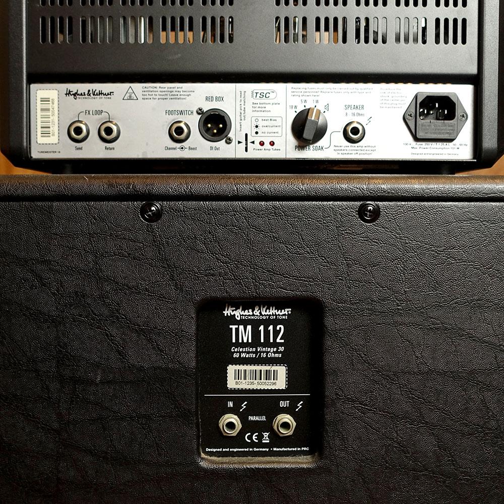 Tube Meister 18 Head ＆ TM112 Cabinet Hughes & Kettner ギター用