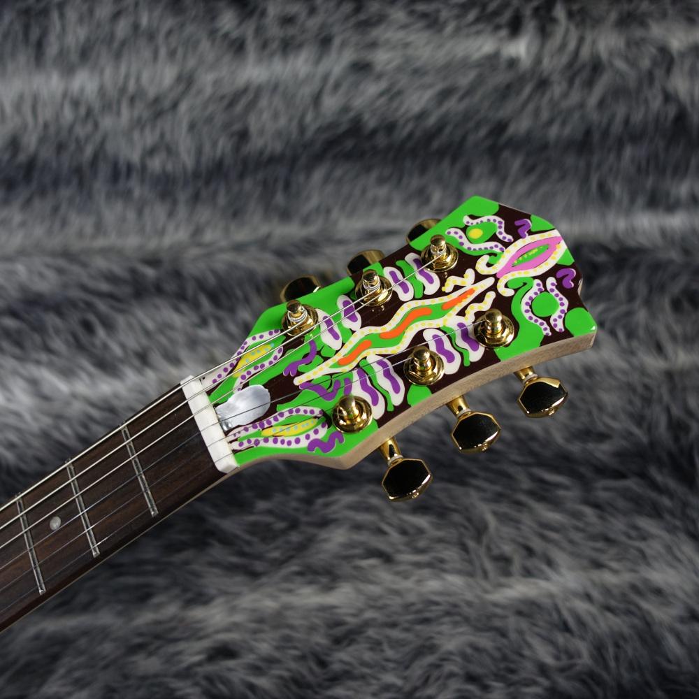 バーニー　ミニギター GH-Jr. Green Heart Burny エレクトリックギター ミニサイズ 商品詳細