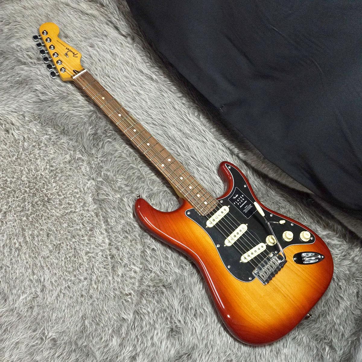 Player Plus Stratocaster PF Sienna Sunburst Fender エレクトリック