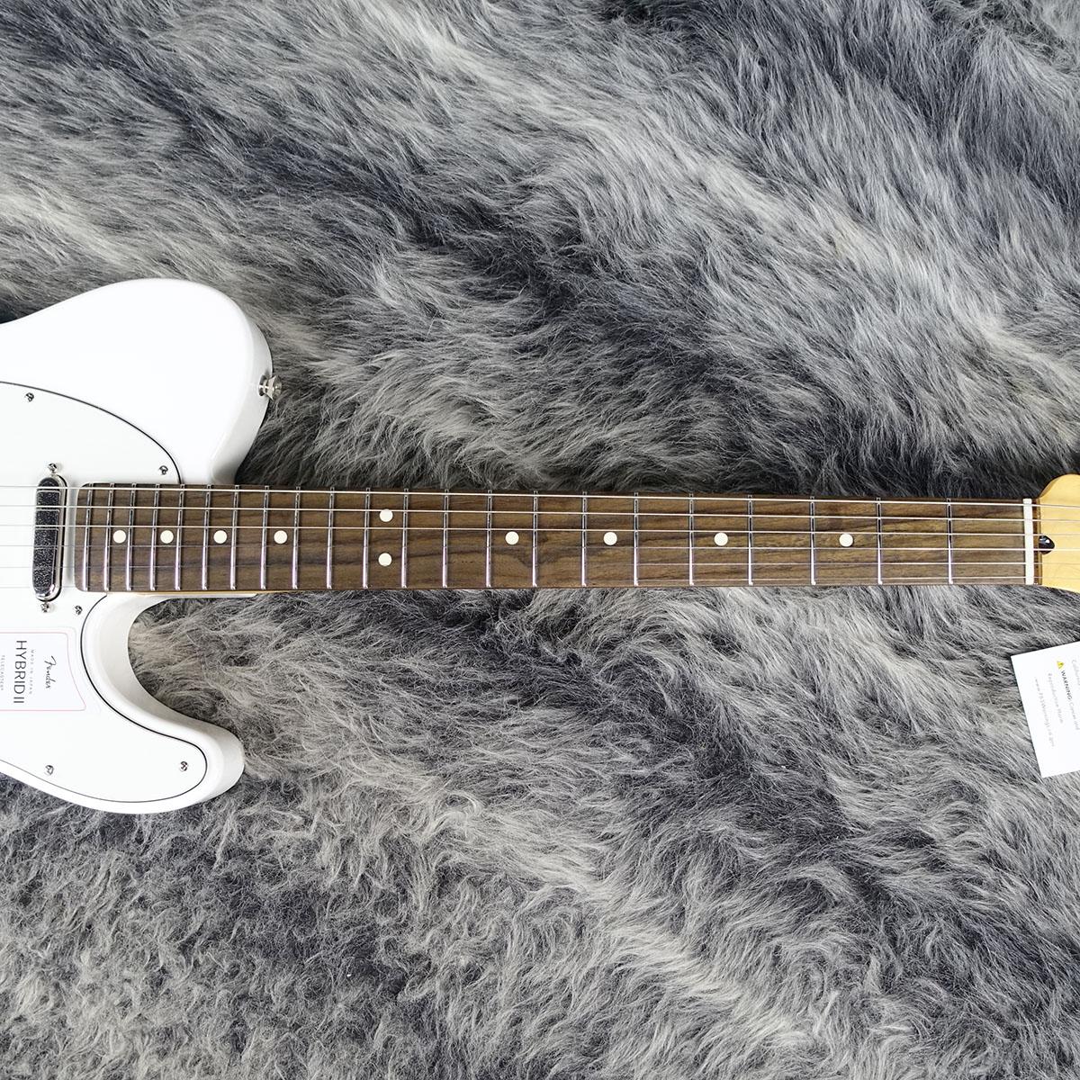 Made in Japan Hybrid II Telecaster Arctic White Fender