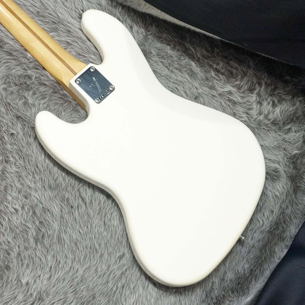 Player Jazz Bass PF Fretless Polar White Fender エレクトリック