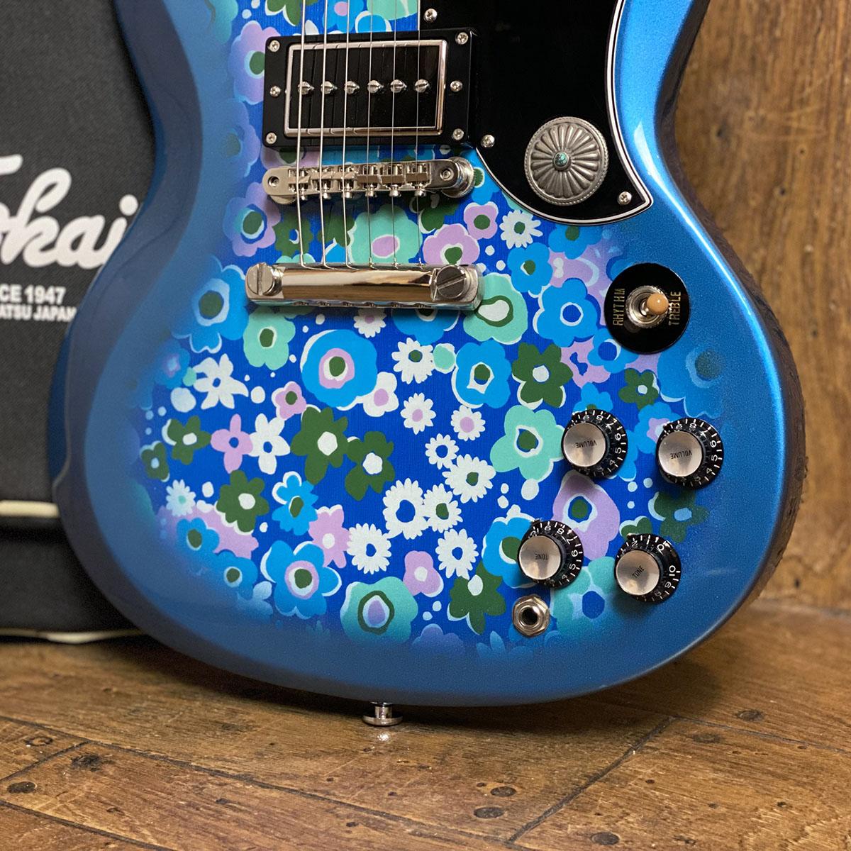 SG218BF Blue Flower ”Order Model” Tokai エレクトリックギター SG
