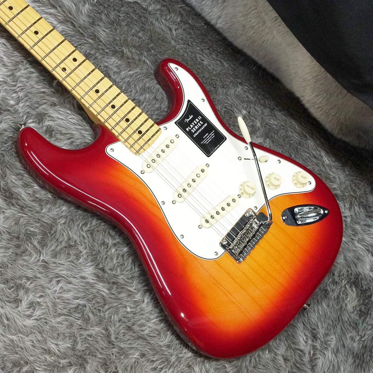 Player II Stratocaster MN Aged Cherry Burst Fender エレクトリック