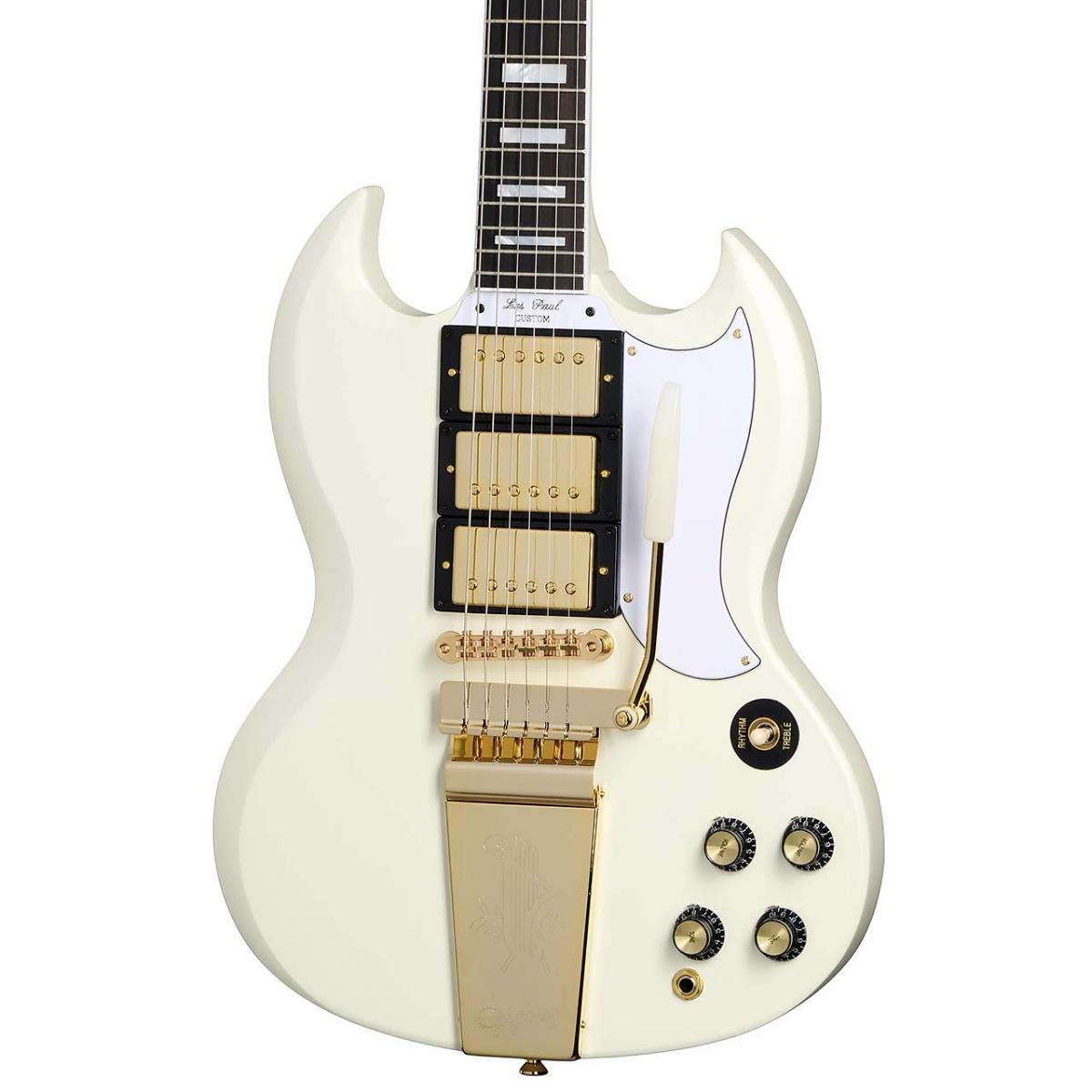 1963 Les Paul SG Custom with Maestro Vibrola Classic White