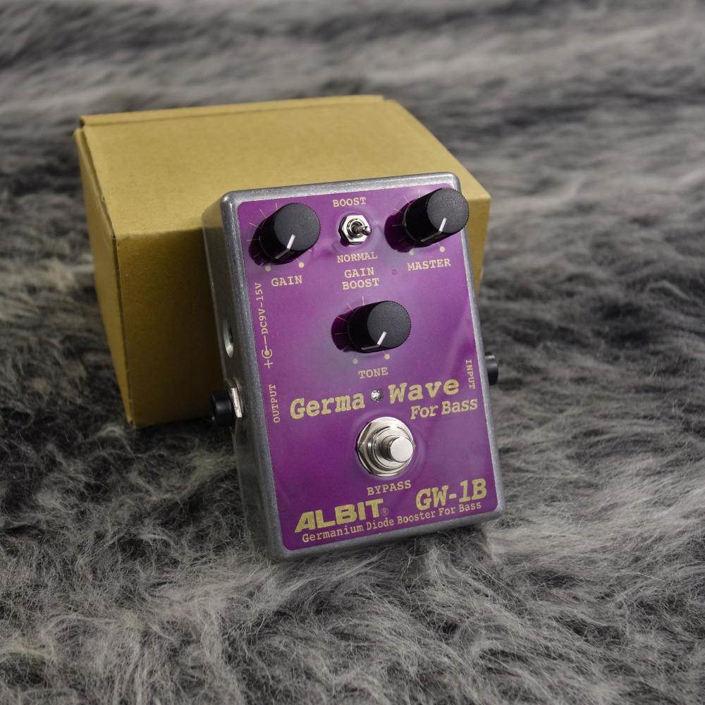 【美品】ALBIT GW-1B Germa wave　ベースブースター ALBIT GW-1B ベース用ブースター オーバードライブ 【公式通販】