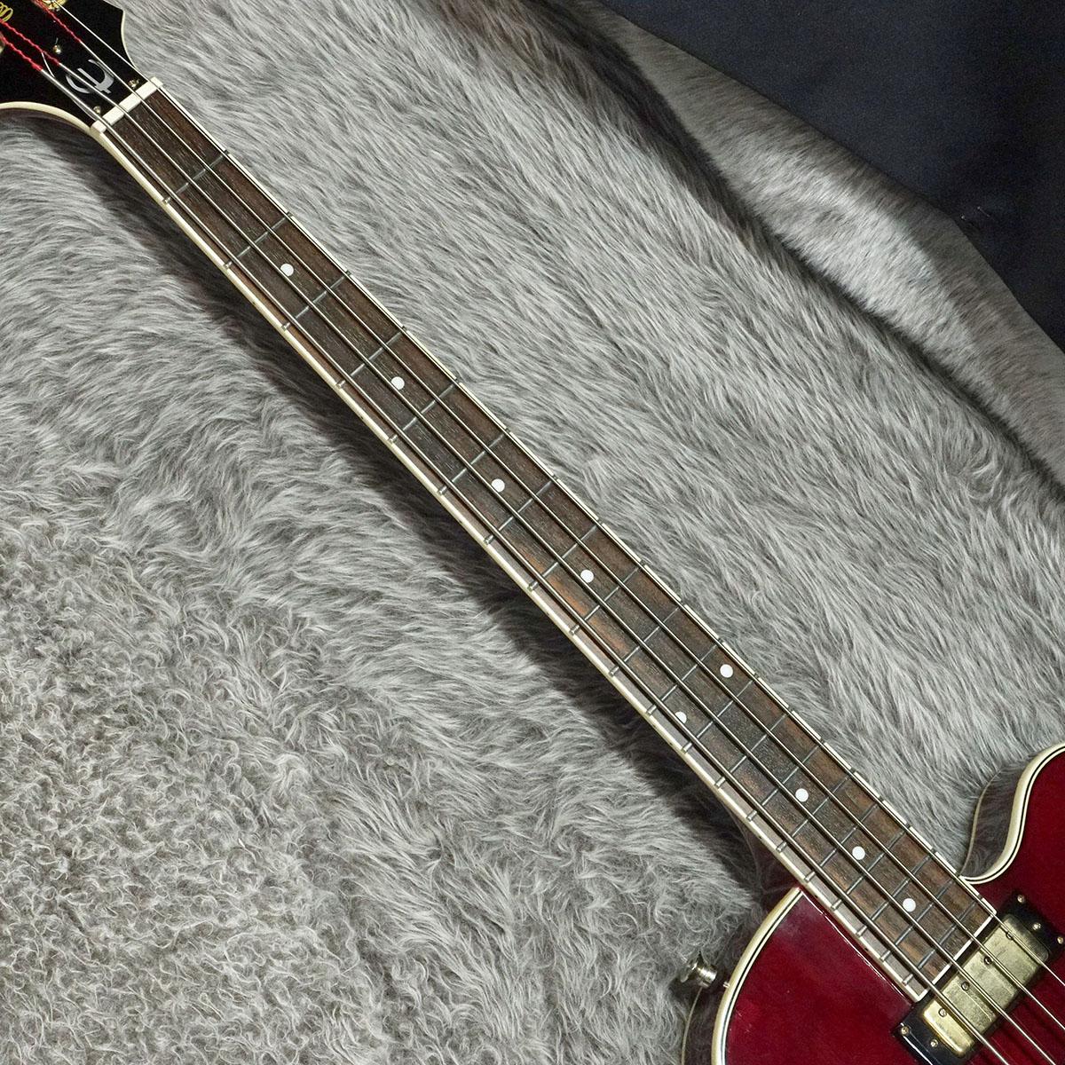 Allen Woody Rumblekat Bass Wine Red Epiphone エレクトリック