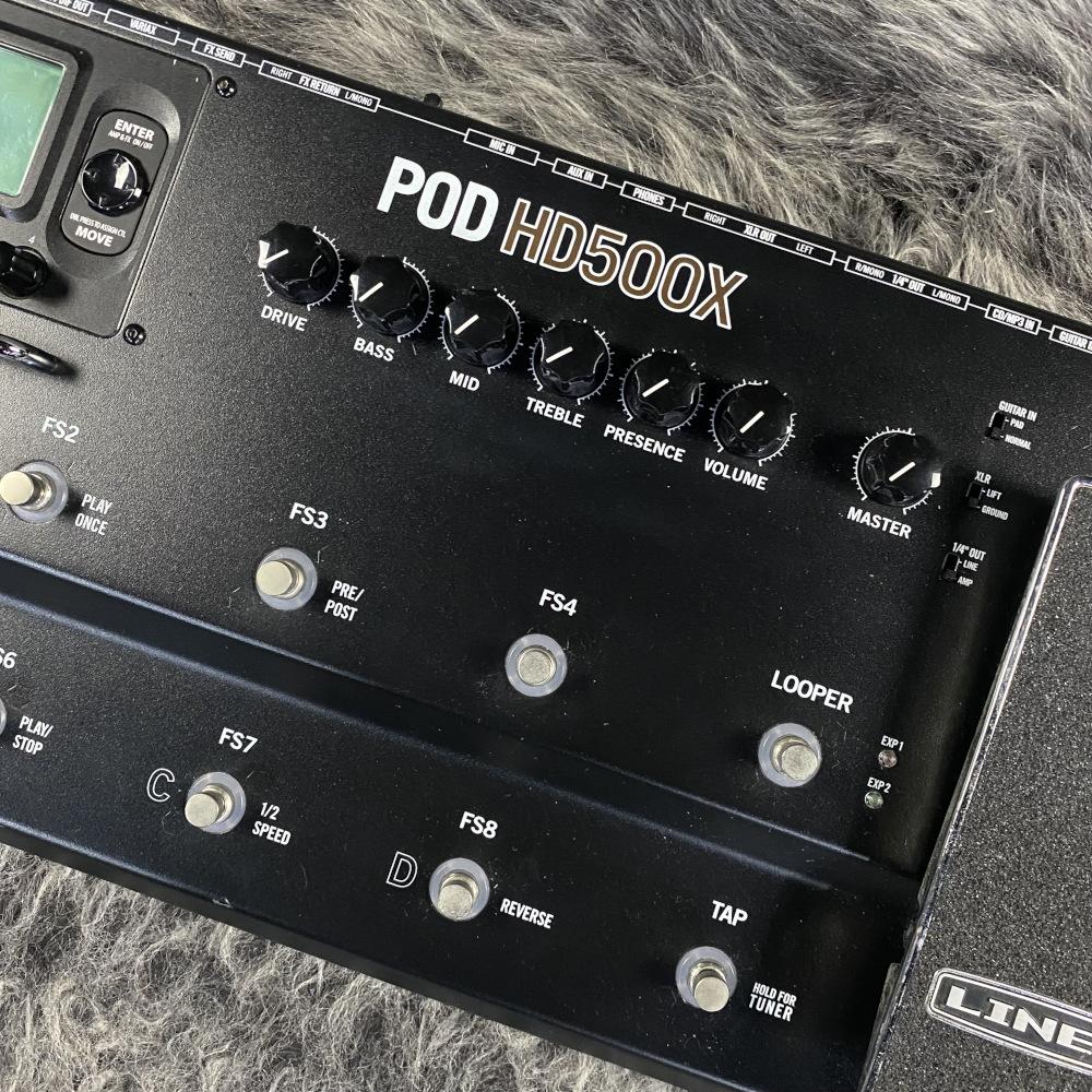 LINE6 POD HD500X ギターマルチエフェクター Line 6 POD HD500X Guitar Multi-effects Floor Processor | Sweetwater