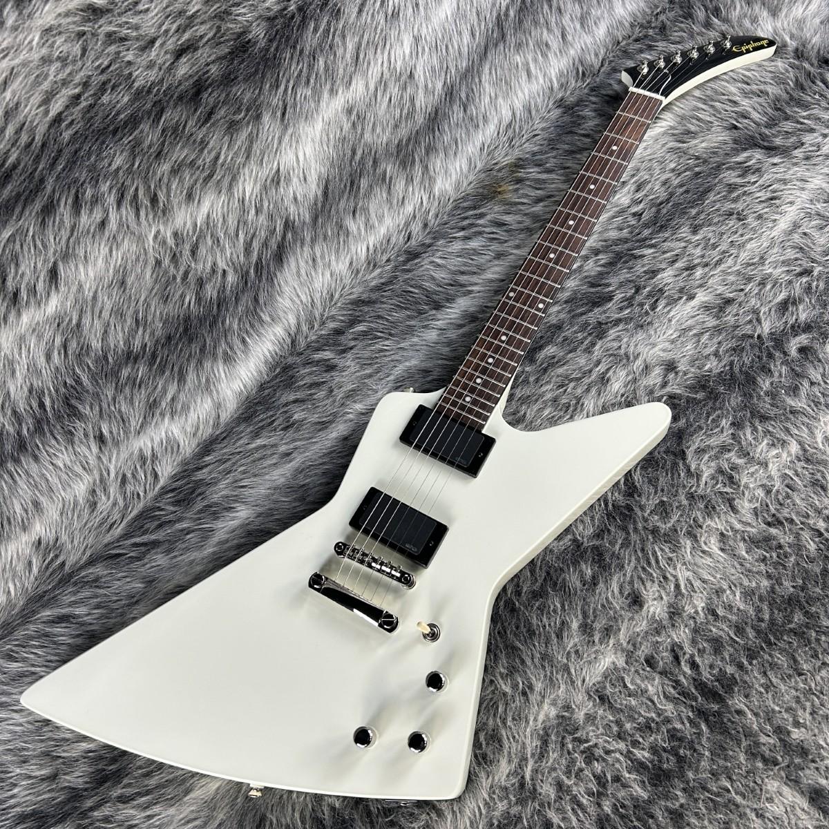 Explorer 80s EMG Classic White Epiphone エレクトリックギター