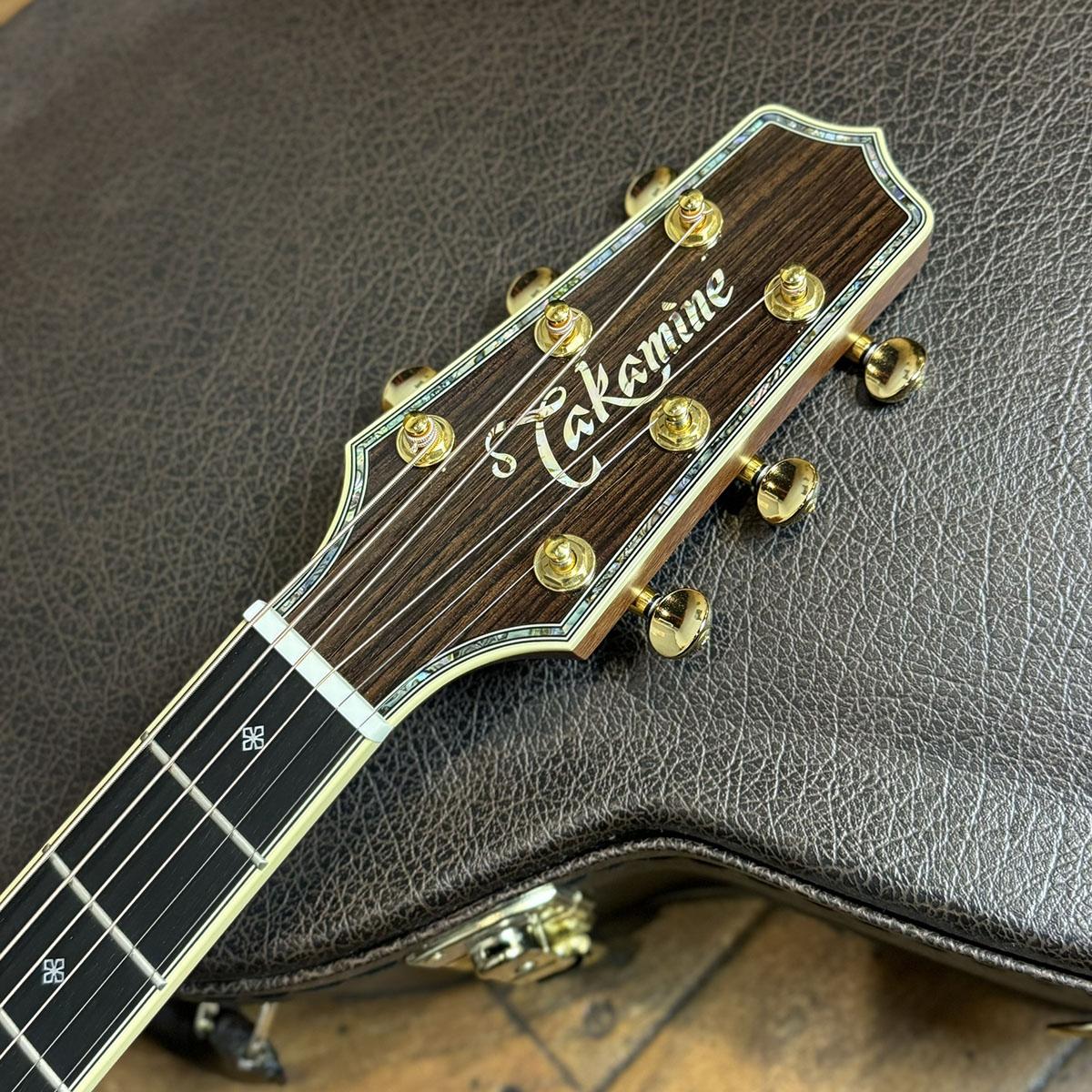 DSP400 All Solid Figured Hawaiian Koa Takamine アコースティック