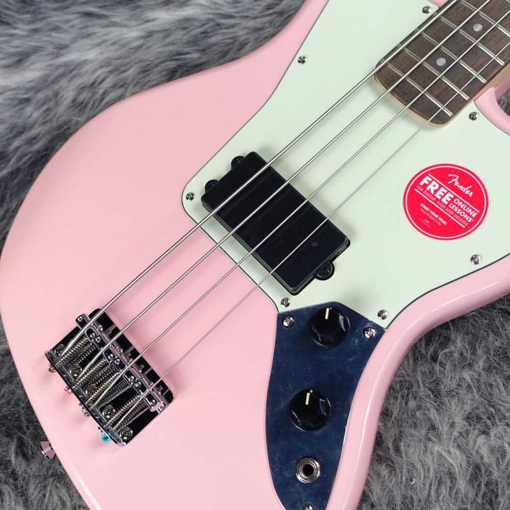 Affinity Jaguar Bass H Shell Pink Squier エレクトリック・ベース