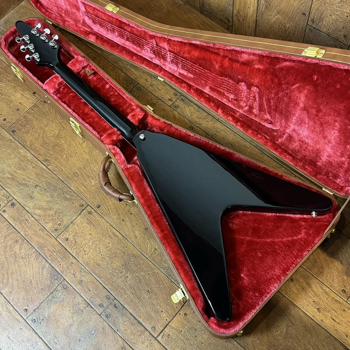 Exclusive 70s Flying V Ebony Gibson エレクトリックギター Vタイプ
