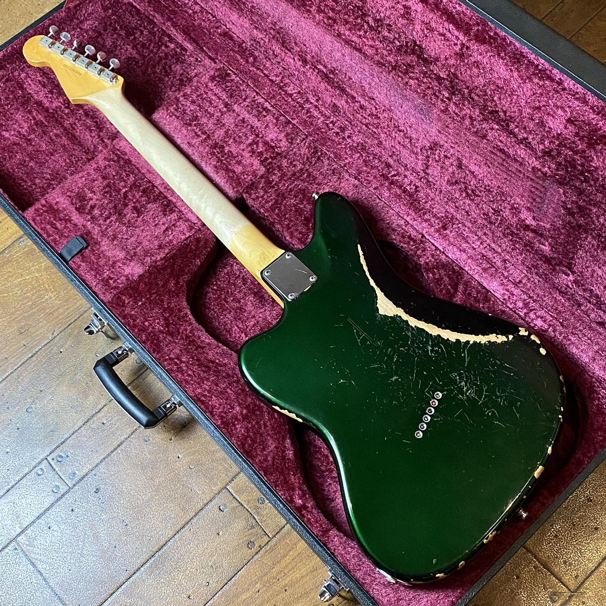 Custom Jaguar Type Metallic Green ESP エレクトリックギター