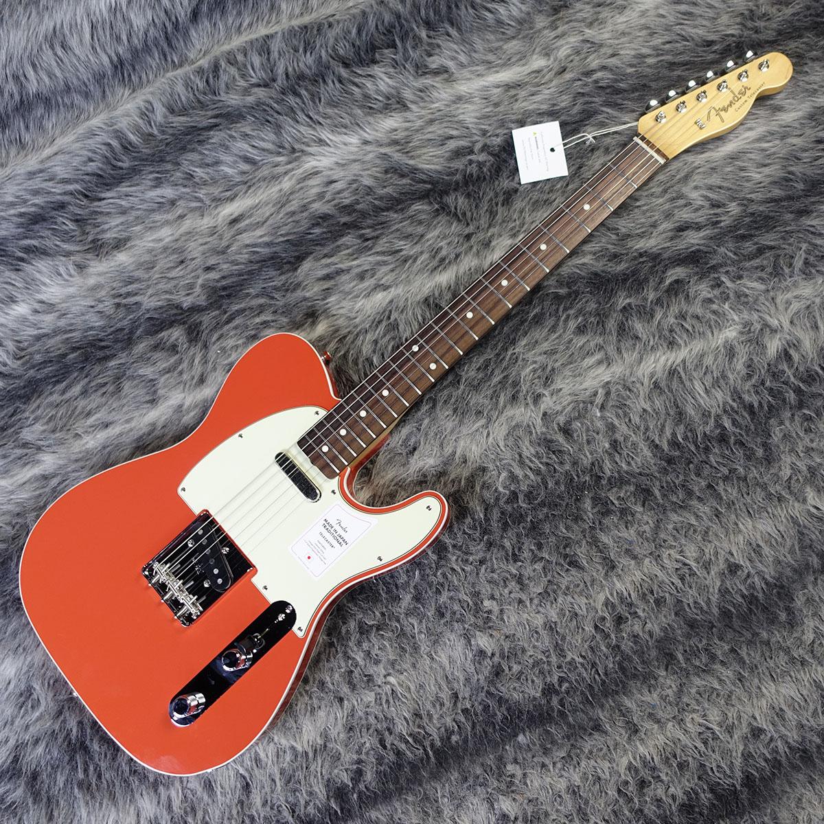 Made in Japan Traditional 60s Telecaster Custom Fiesta Red Fender