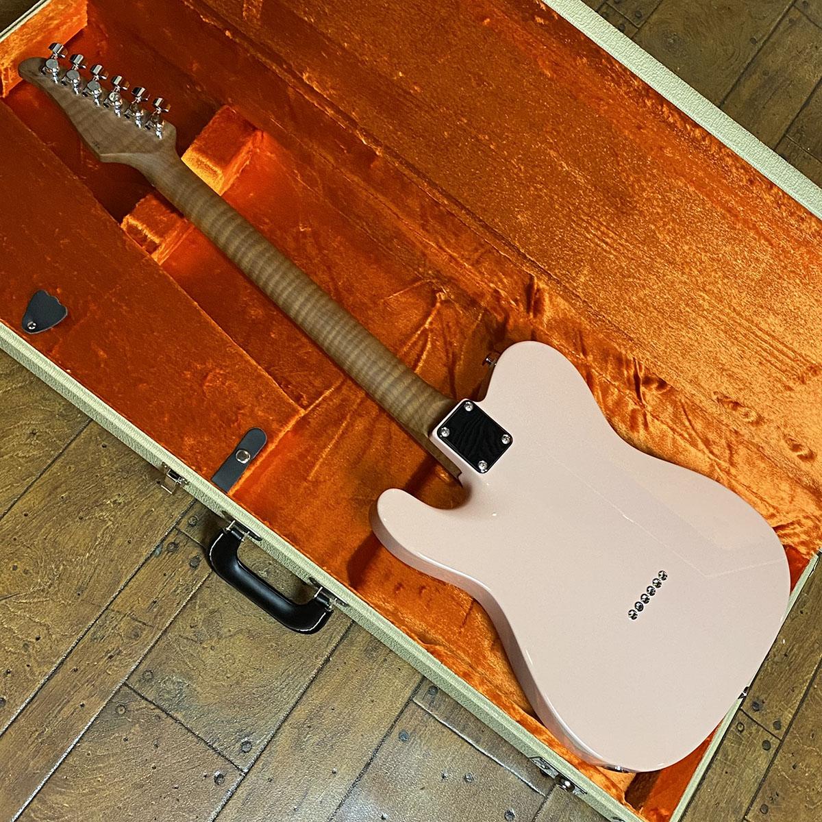 Classic T Roasted Flame Maple Neck Shell Pink Suhr エレクトリック