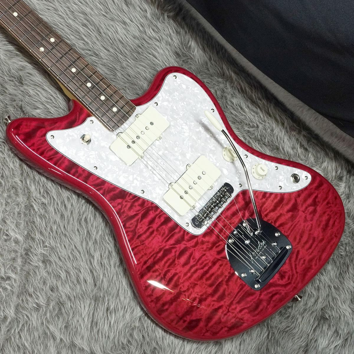 2024 Collection Made in Japan Hybrid II Jazzmaster RW Quilt Red