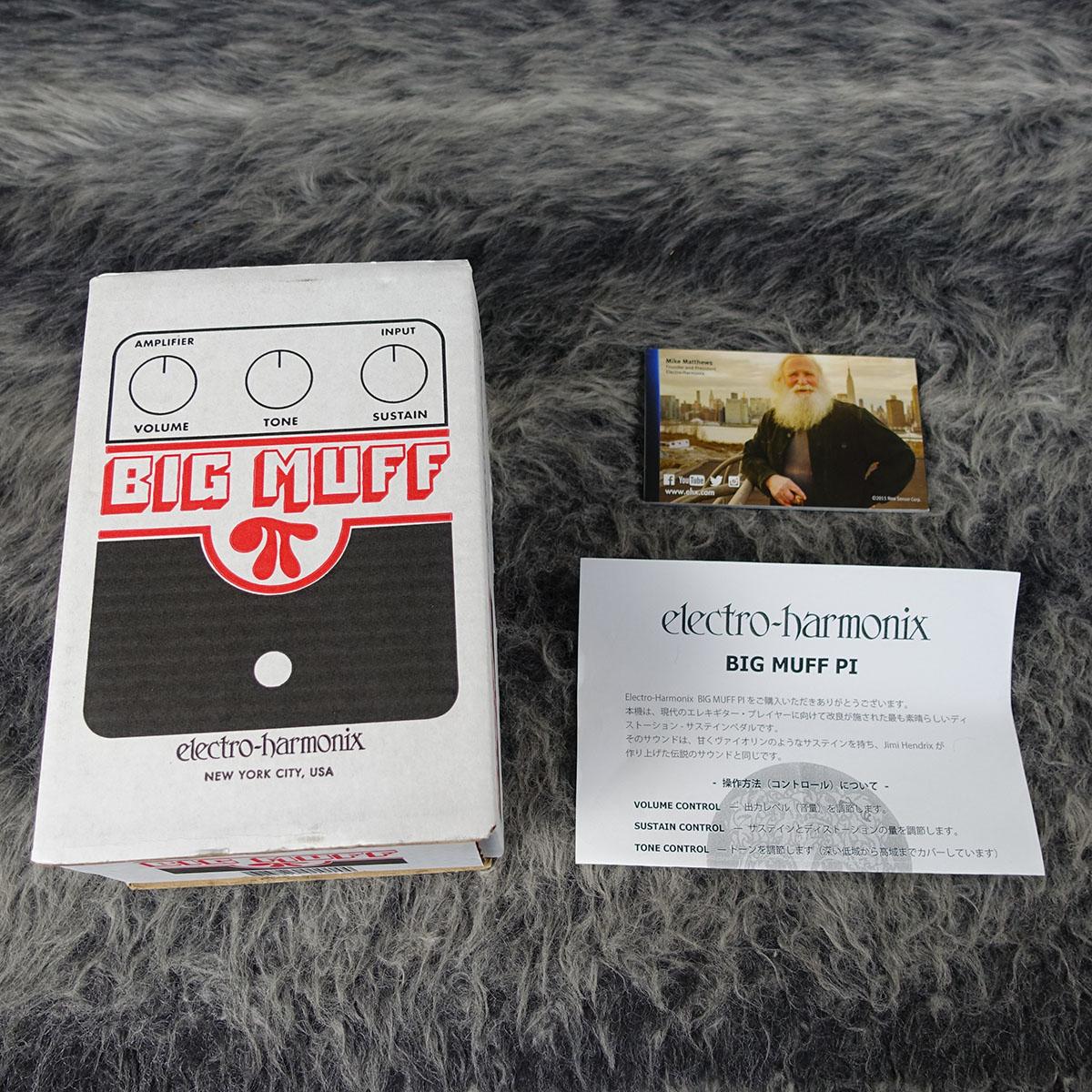 BIG MUFF（楽器店にてメンテナンス済み！） Big Muff Pi / Fuzz Electro-Harmonix ギター用エフェクター ファズ