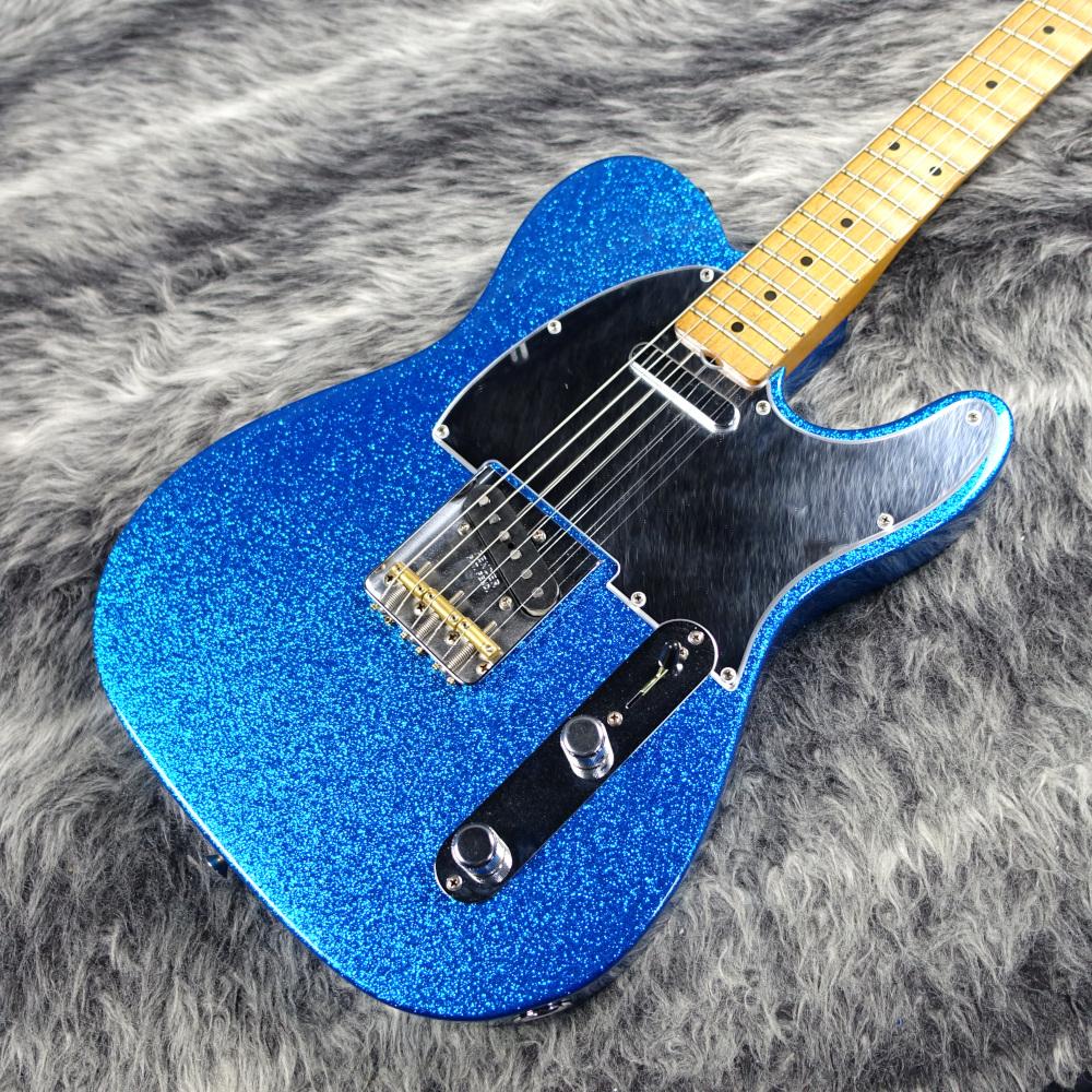 J Mascis Telecaster Maple Fingerboard Bottle Rocket Blue Flake