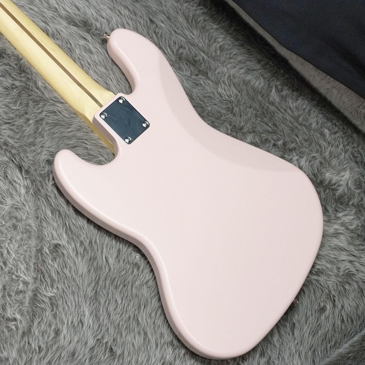 Made in Japan Junior Collection Jazz Bass MN Satin Shell Pink