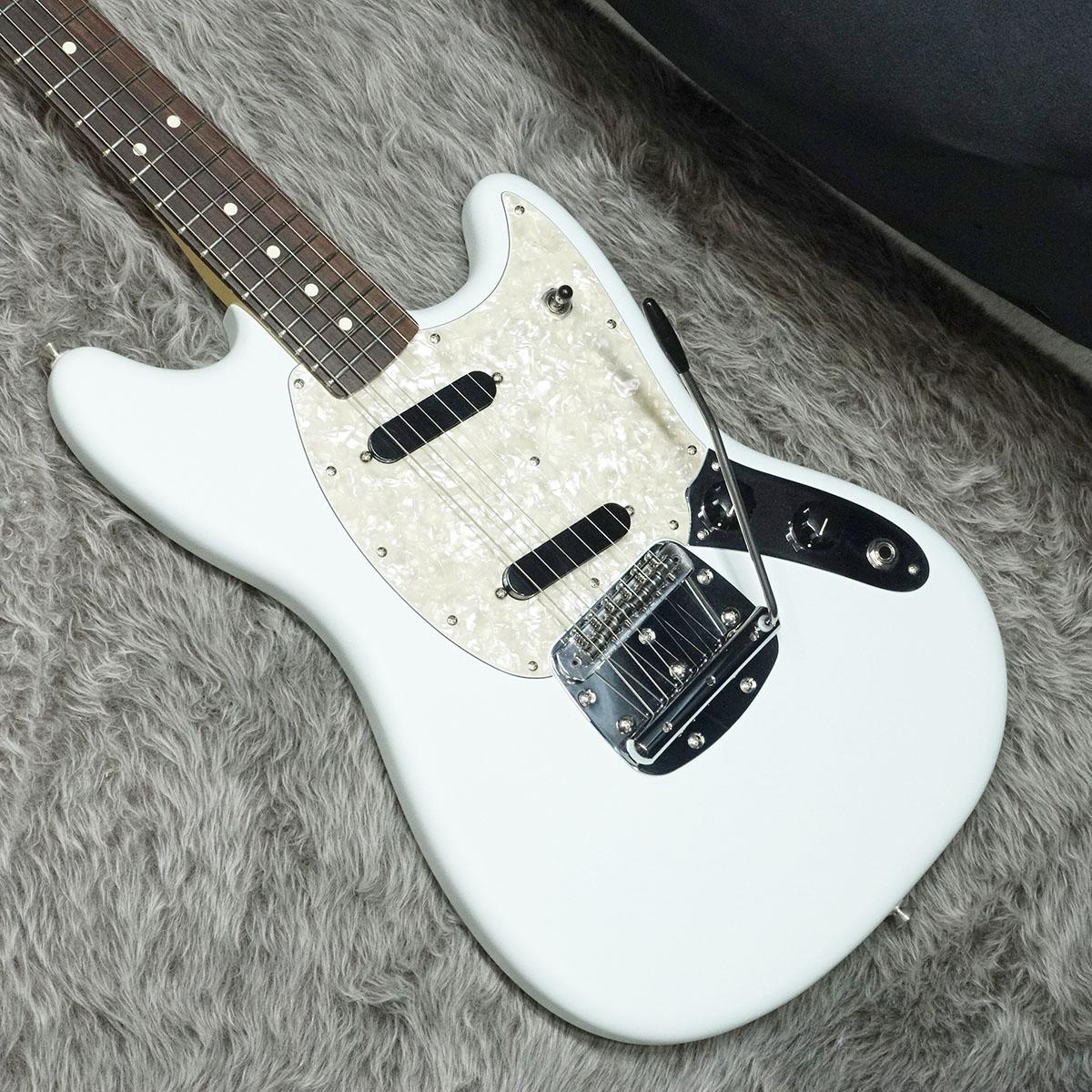 American Performer Mustang RW Satin Sonic Blue Fender 