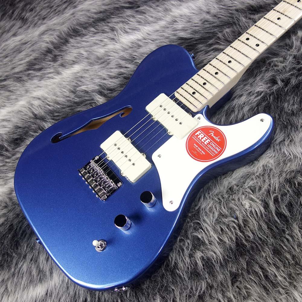 う*ゅ様 レア　Squier Cabronita テレキャスターシンライン　美品 Paranormal Cabronita Telecaster Thinline Lake Placid Blue Squier
