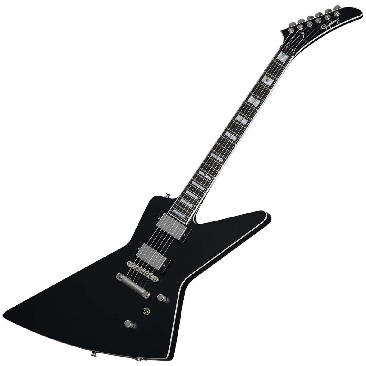 Extura Prophecy Aged Jet Black Metallic Epiphone エレクトリック