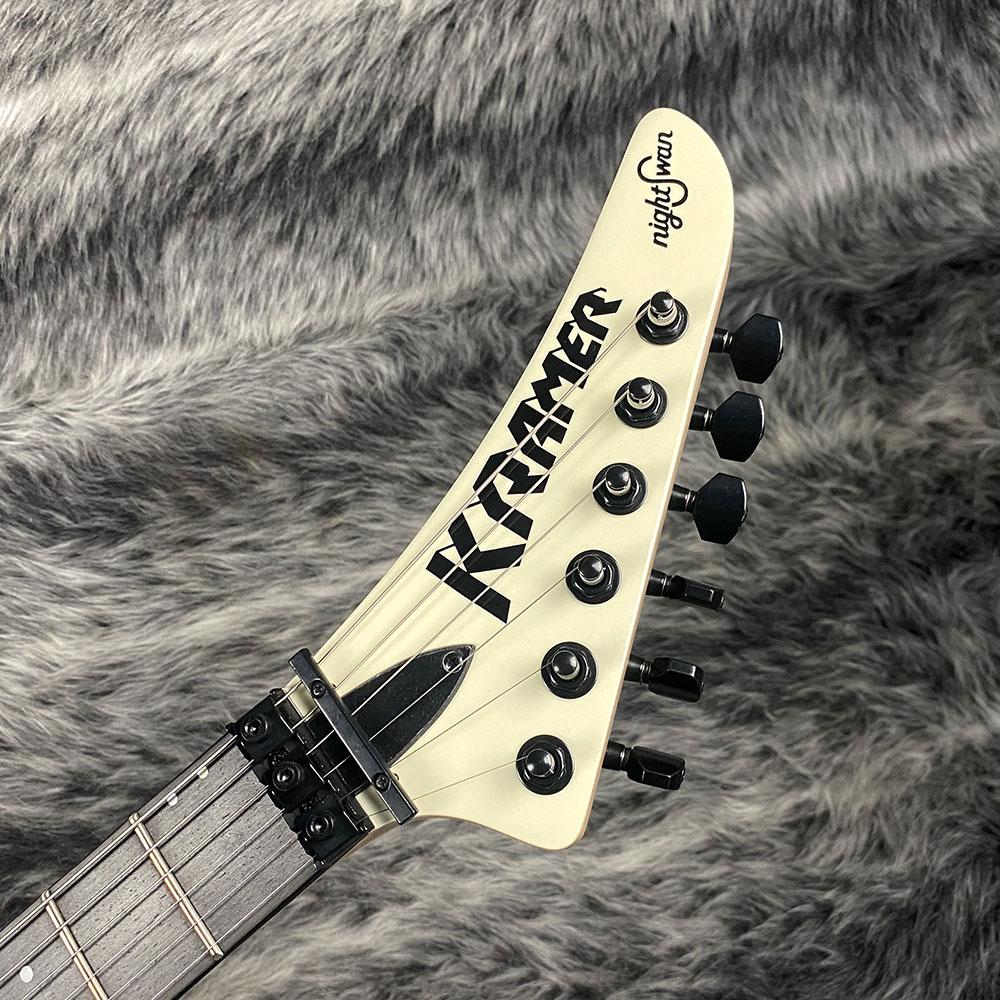 NightSwan Vintage White with Aztec Graphic KRAMER エレクトリック
