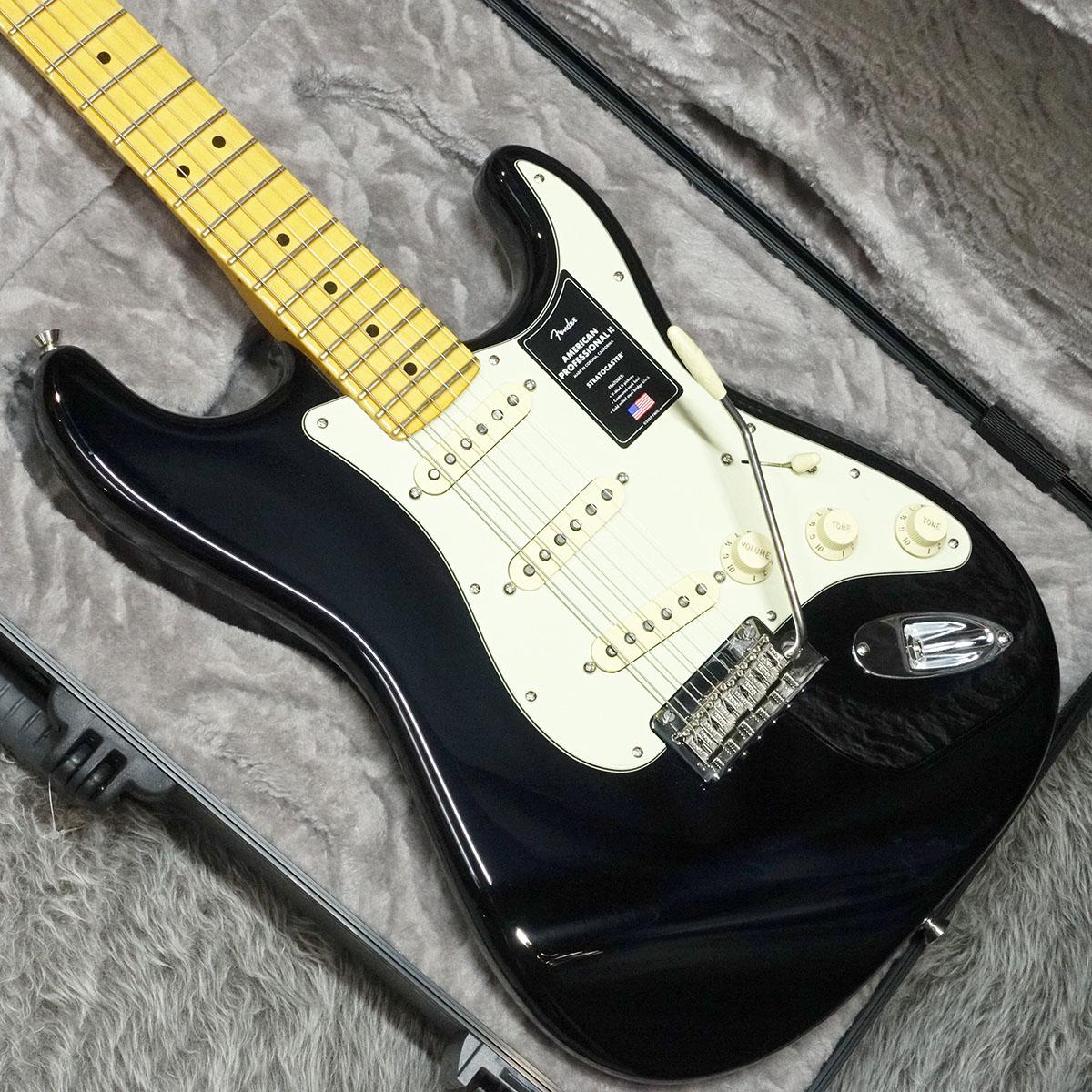 American Professional II Stratocaster MN Black Fender 