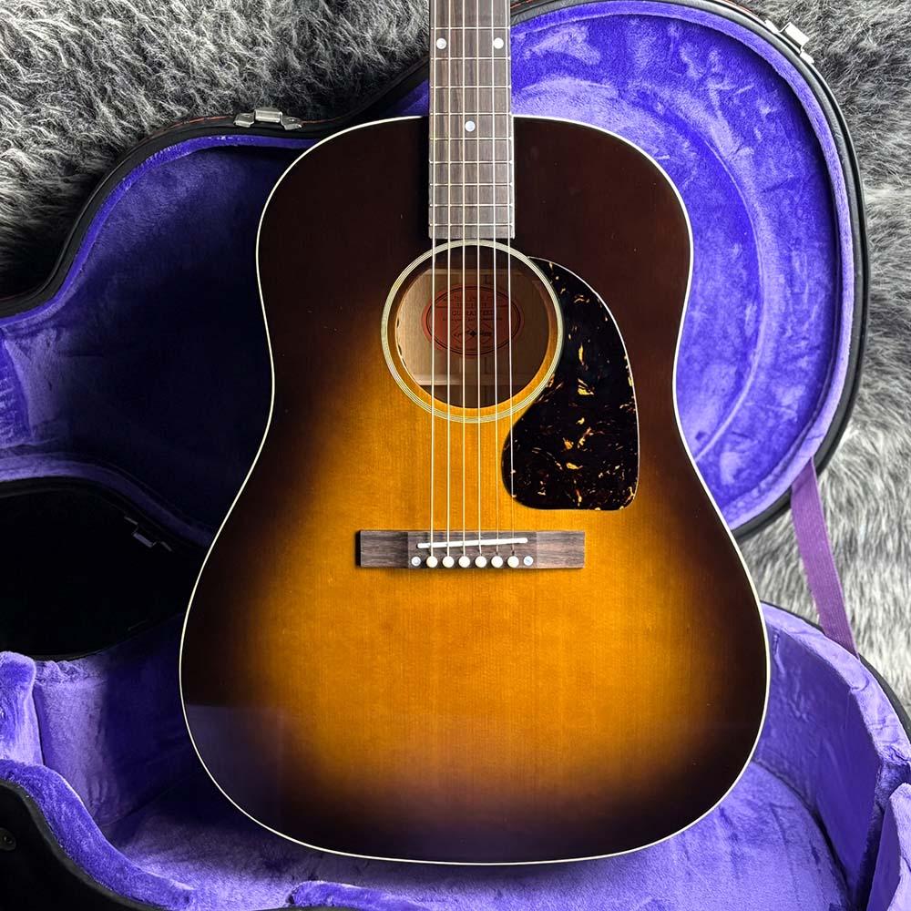 Inspired by Gibson Custom Tamio Okuda J-45 Washed Vintage Sunburst