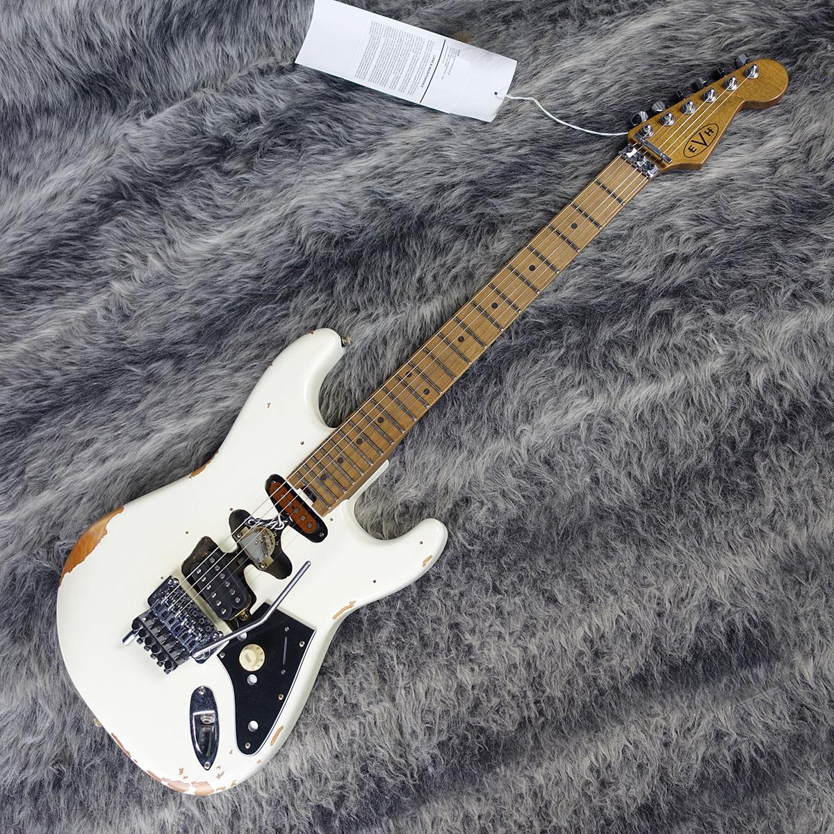 Frankenstein Relic White EVH エレクトリックギター ストラト