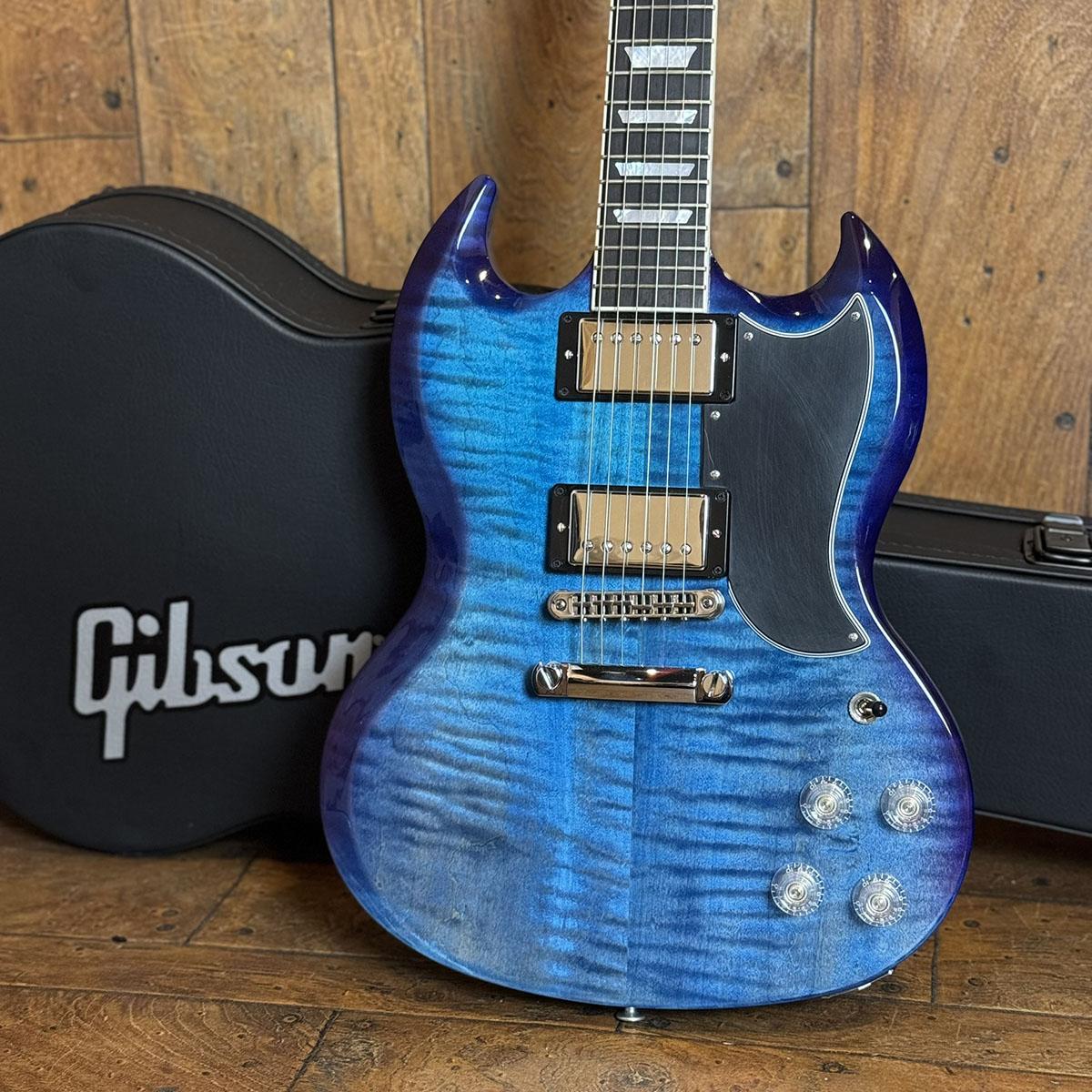 SG Modern Blueberry Fade Gibson エレクトリックギター SGタイプ 商品