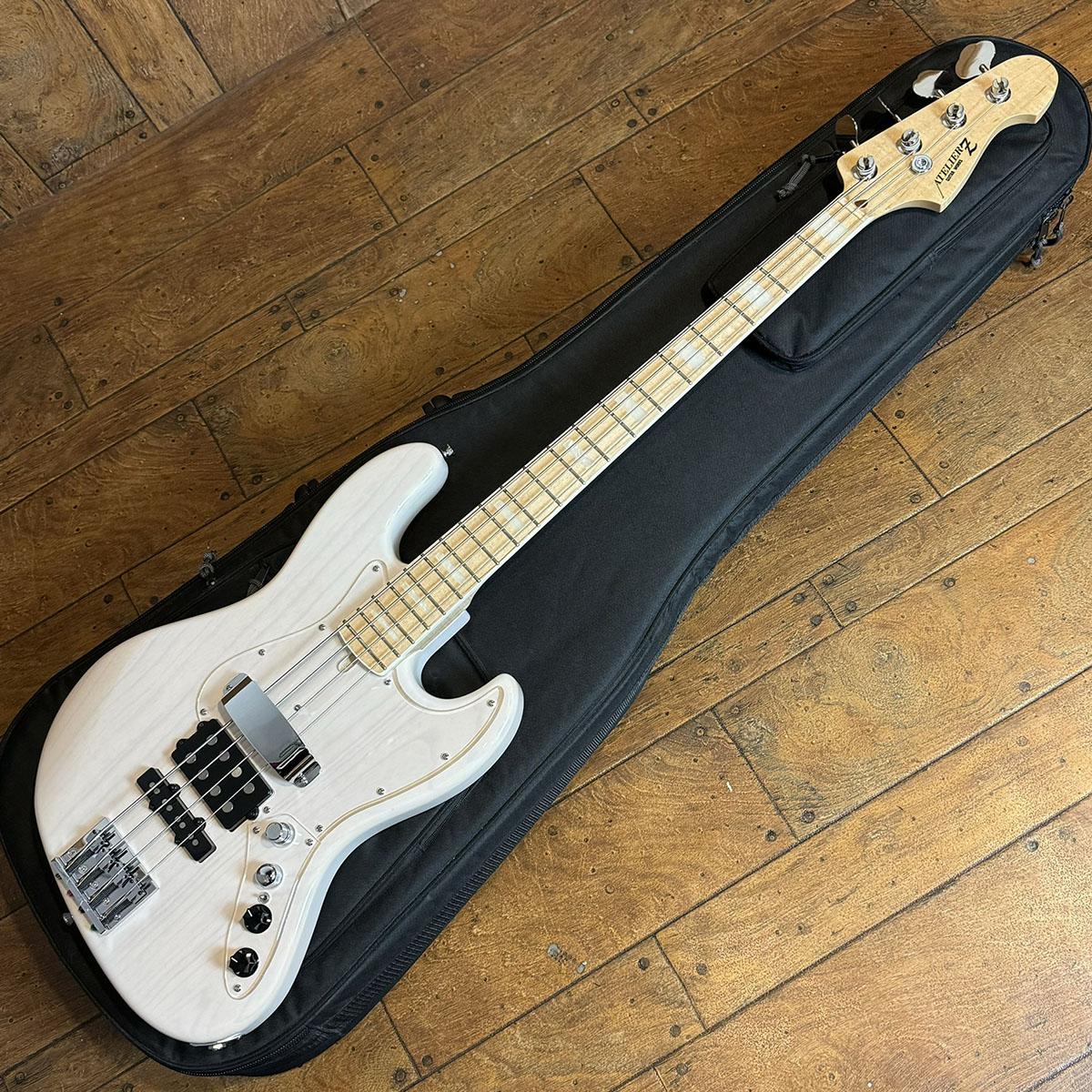 M245 Plus Custom Trans White ATELIER Z エレクトリック・ベース JB