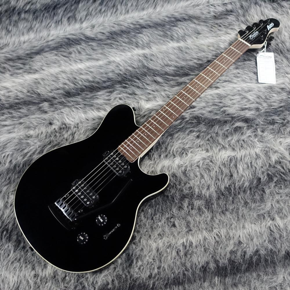 Sterling by MUSIC MAN AXIS SUB AX3S エレキギター Sterling by MUSIC MAN AXIS SUB AX3S-BK-R1 - Black | White Guitars