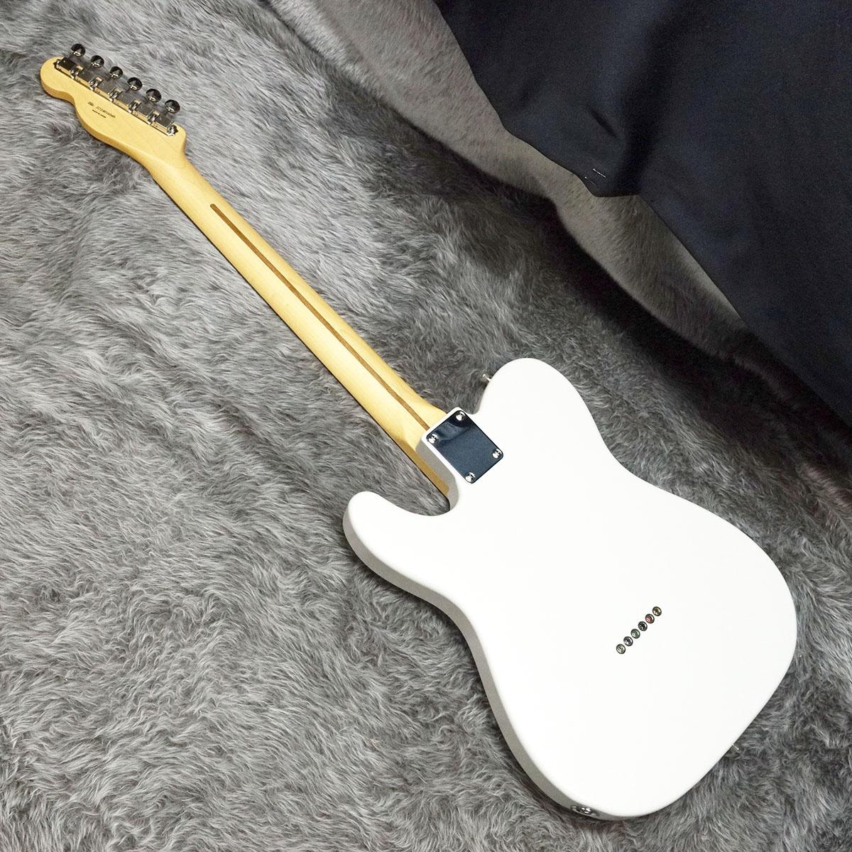 Made in Japan Limited Telecaster Thinline RW Kusumi White Fender