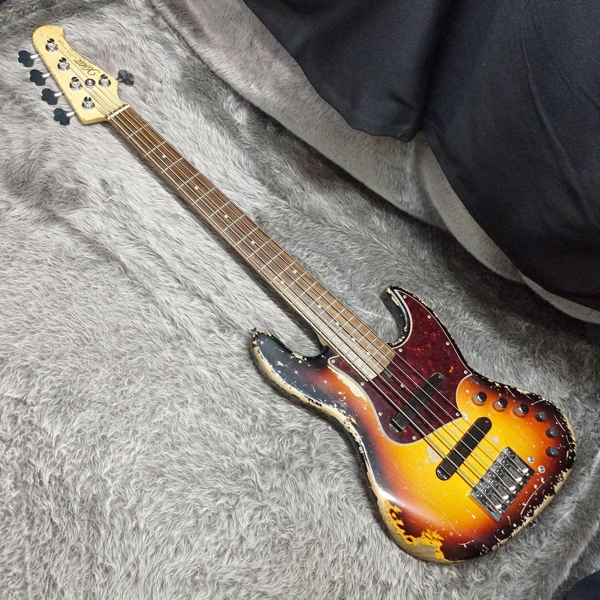 XJ-1T 5st R 3Tone Sunburst Super Heavy Aged XOTiC エレクトリック