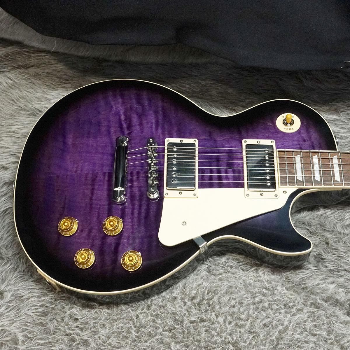Les Paul Standard 50s Figured Top Dark Purple Burst Gibson