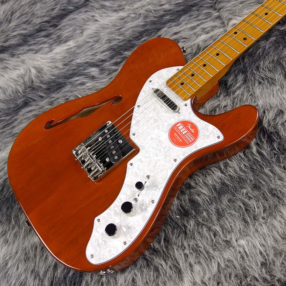 Classic Vibe 60sTelecaster Thinline Natural Squier エレクトリック