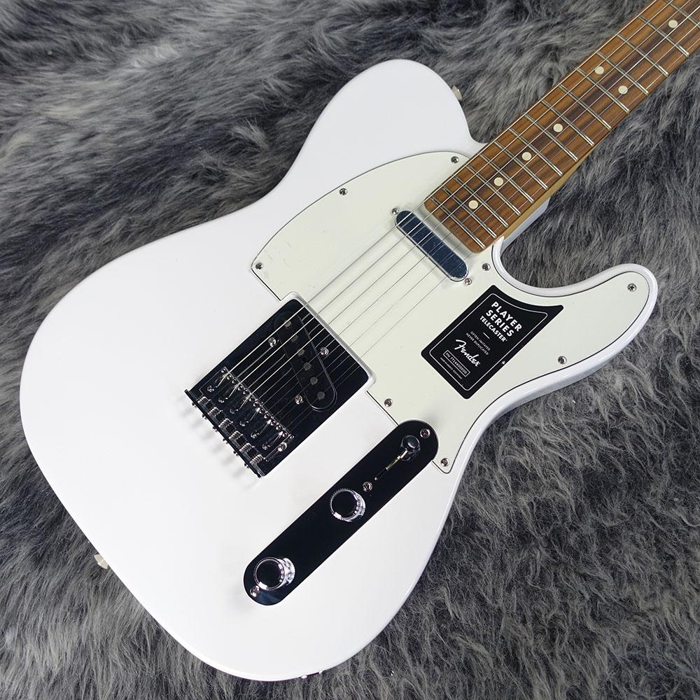 Player Telecaster Pau Ferro Fingerboard Polar White【在庫限りで