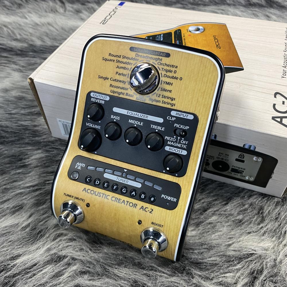AC-2 ZOOM アコースティック・ギター用エフェクター アコースティック