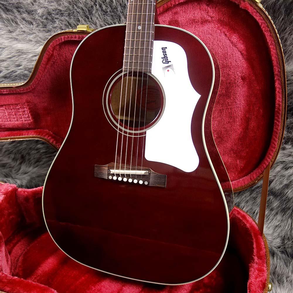 60s J-45 Original Adjustable Saddle Wine Red Gibson