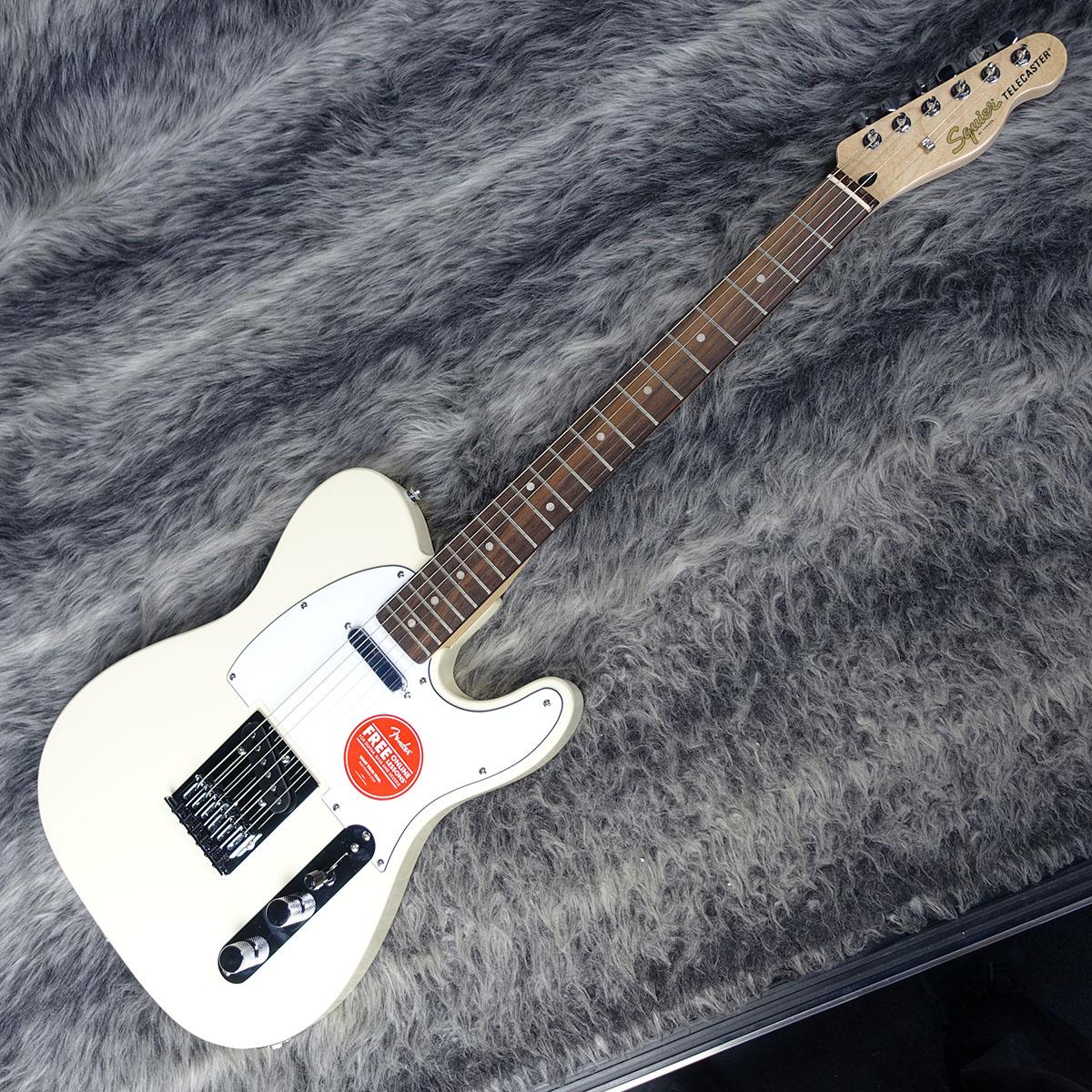 テレキャスタータイプ Affinity Telecaster Olympic White Squier エレクトリックギター