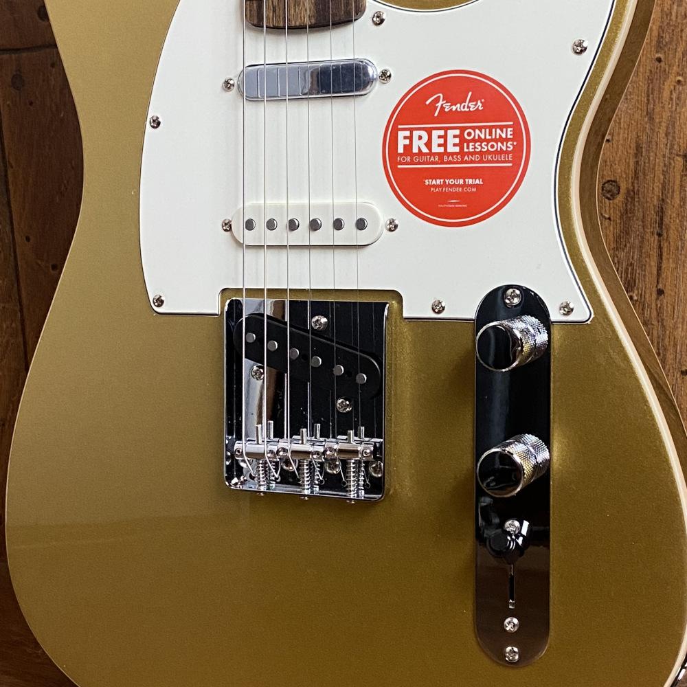 Paranormal Custom Nashville Stratocaster Aztec Gold Squier