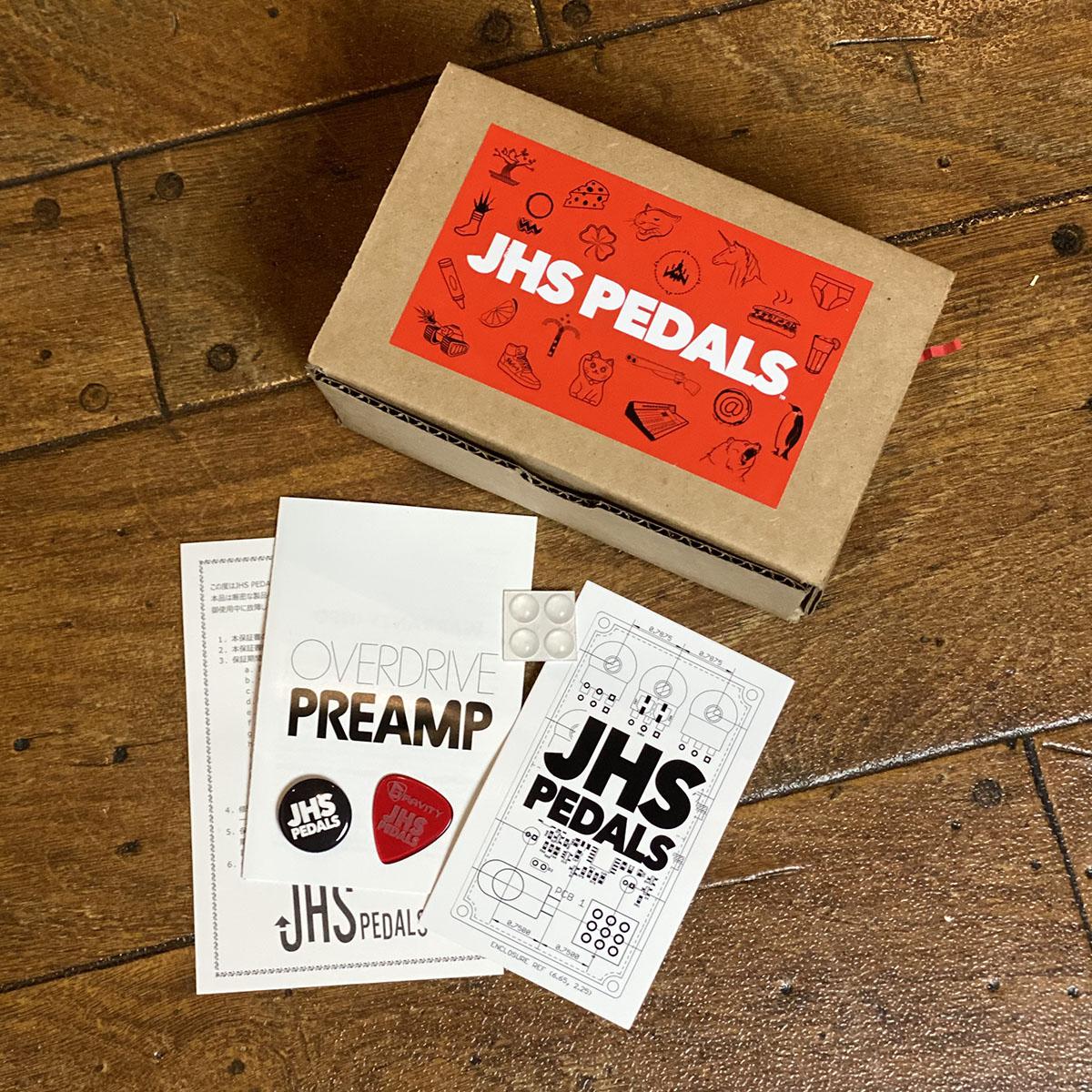 OVERDRIVE PREAMP JHS Pedals ギター用エフェクター オーバードライブ