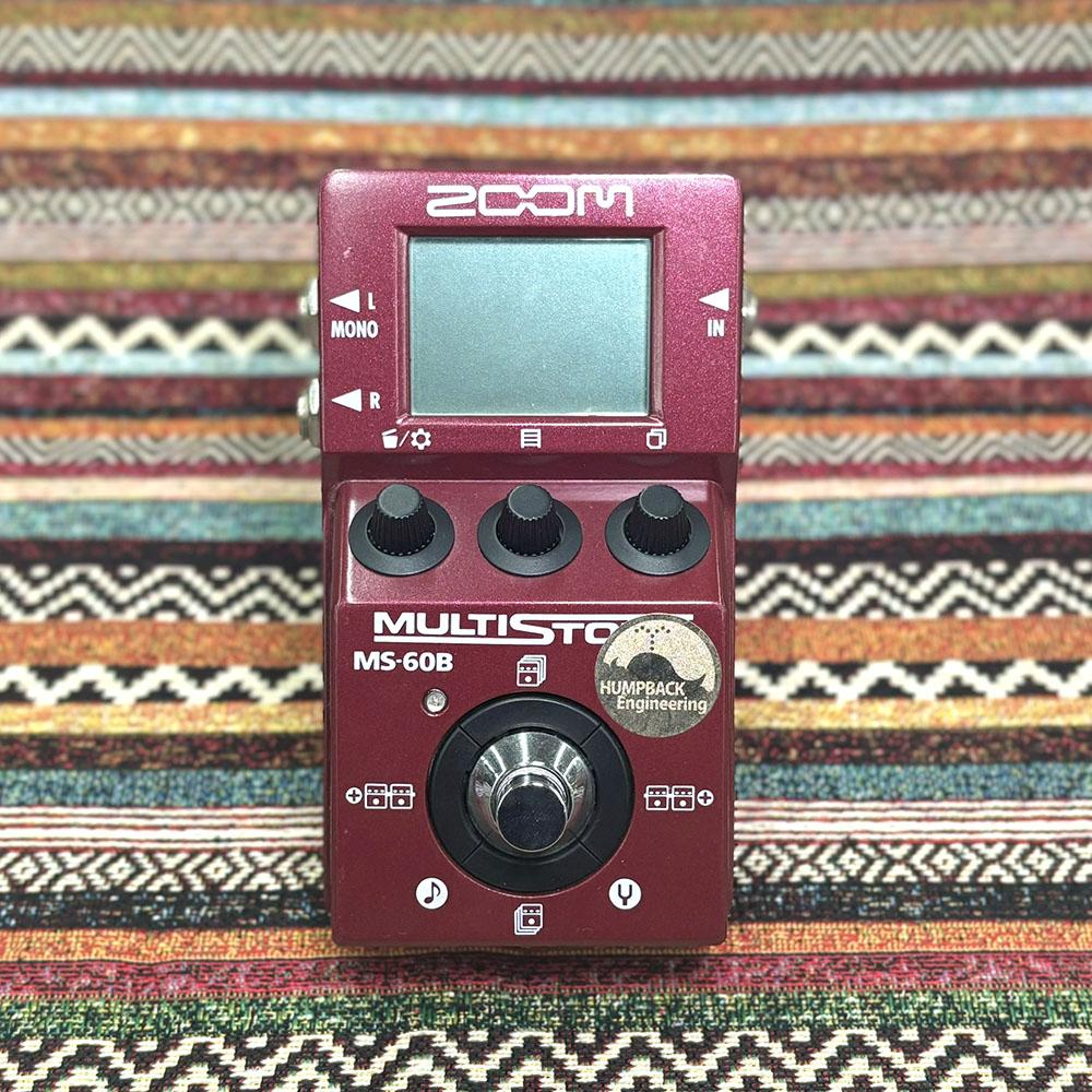 ベース ZOOM MS-60B(HUMPBACK Engineering Modify) MS-60B HUMPBACK engineering MOD ZOOM ベース用エフェクター マルチ