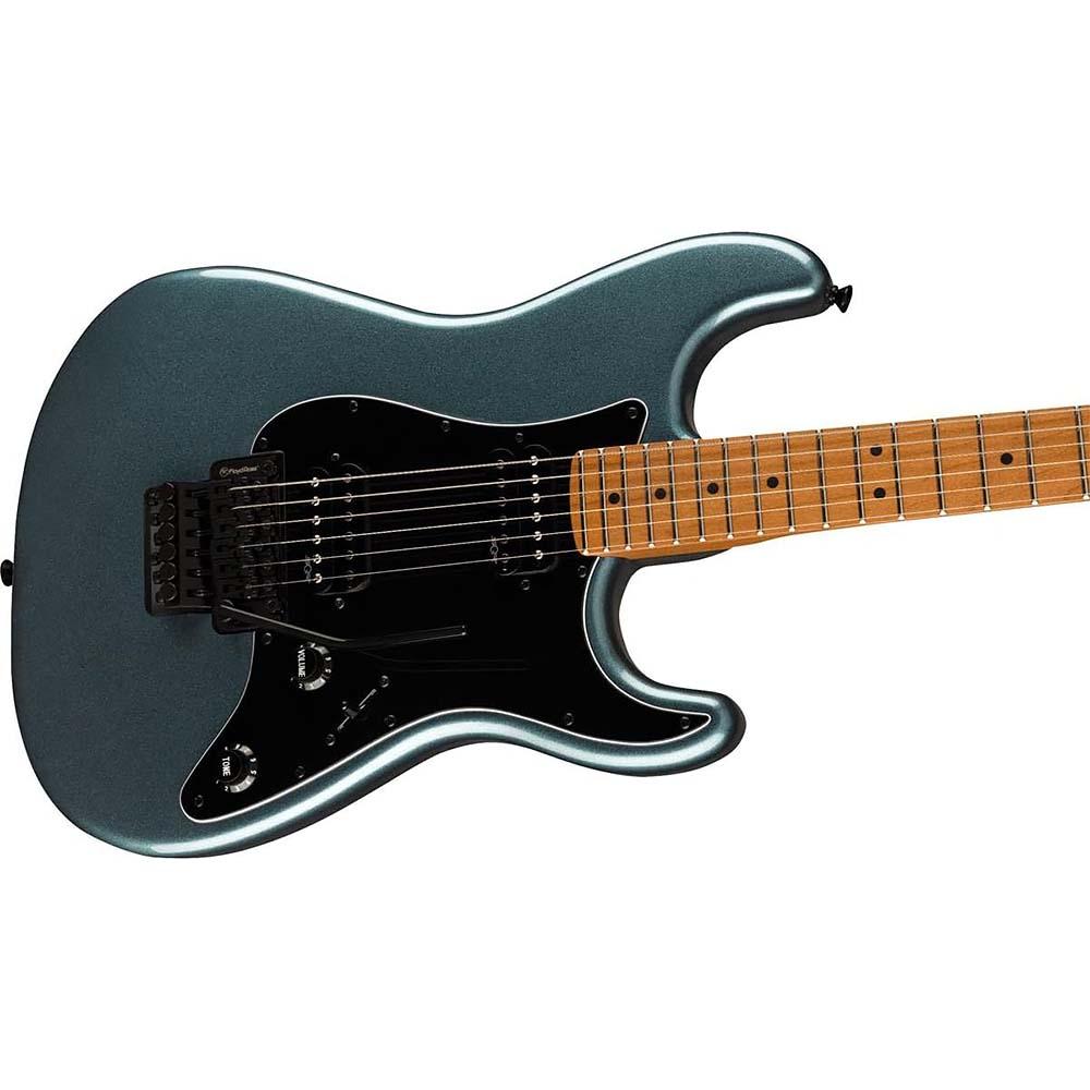 Contemporary Stratocaster HH FR Roasted MN BPG Gunmetal Metallic