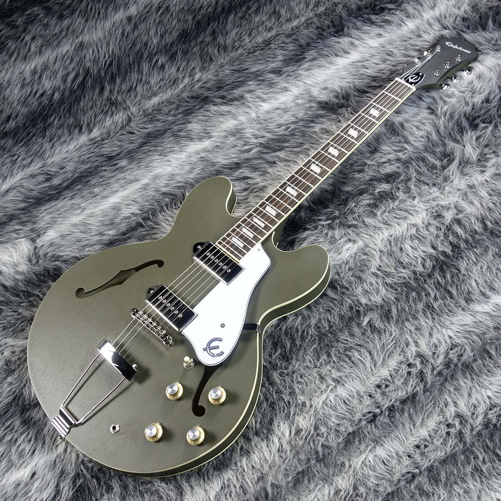 ギター Epiphone Casino Worn Olive Dra Casino Worn / Worn Olive Drab Epiphone エレクトリックギター